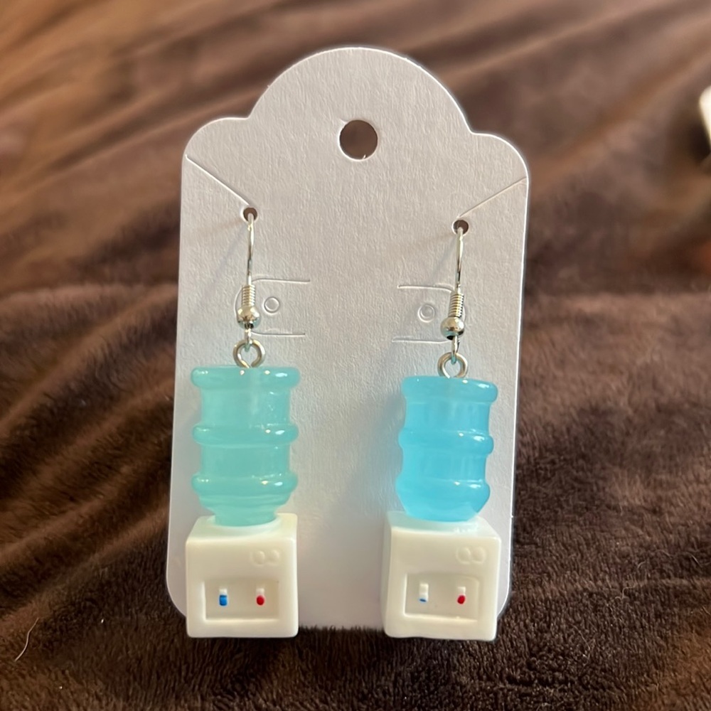 Water cooler earrings